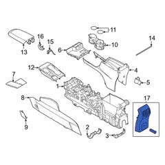 Console Air Vent Support