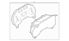 Chassis Cab Instrument Cluster - 6.7L