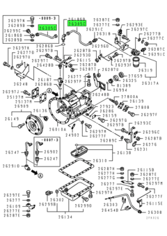 TUBE,A/T OIL COOLER FEED 1