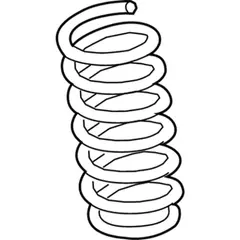 Coil Spring - Right, Front, Rear (XL, XLT)