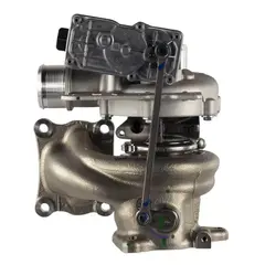 A complete turbocharger Incl.Integrated Exhaust Manifold - 2.3L