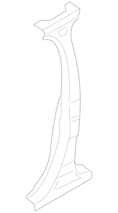 Body B-Pillar Reinforcement - Right, Inner, Center