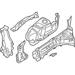 Fender Apron - Left, Front