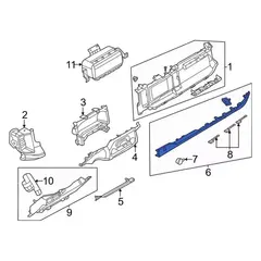 Instrument Panel Trim (Outer Banks)