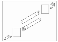 Drive Shaft Prop - Rear 6.2L