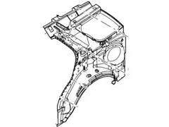 Quarter Panel - Left, Inner