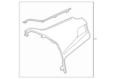 Instrument Panel Trim Cover - Right