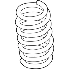 Coil Spring - Left, Right, Rear