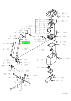 WASHER,GEARSHIFT LINK 1