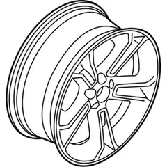 Wheel Rim 20X8.5 Machined