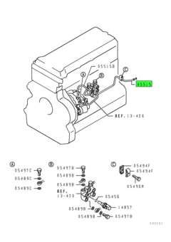 TUBE,FUEL PUMP SUCTION 1