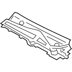 Cowl Cover Top Grille - Left