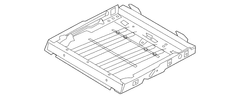 Seat Frame Cushion And Spring - Left, Right, Rear