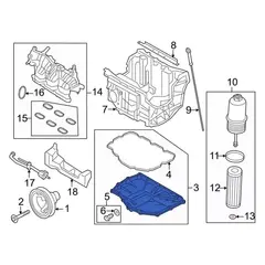 Pan Engine Oil - 3.0L