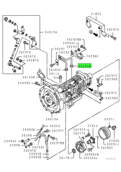 TUBE,A/T OIL COOLER FEED 1