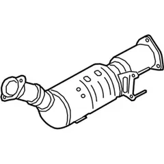 Catalytic Converter Diesel Particle Filter - 3.0L