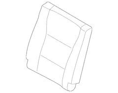 Seat Back Cushion Cover - Rear