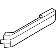 Interior Door Pull Handle Cover - Left, Rear (Phantom/Raptor)
