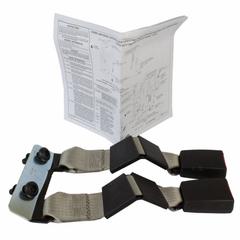 Seat Back Latch Release Cable Belt and Buckle - Rear