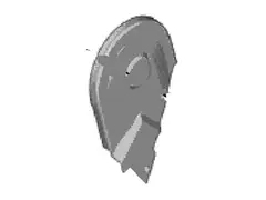 Seat Hinge Cover - Rear