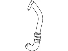 Air Duct Turbocharger Intercooler Pipe - 2.0L