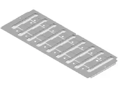 Intermediate Floor Pan - Rear, Center