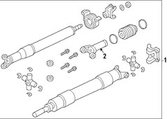 RWD 10.50 axle - 6.7L