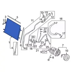 AIR CONDITIONING (A/C) Condenser