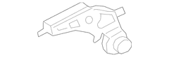 Instrument Panel Air Duct Conditioner - Right, Front