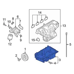 Engine Oil Pan - 2.3L