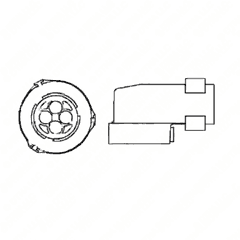 Brake Gate Solenoid Turbo Compound Sensor Connector