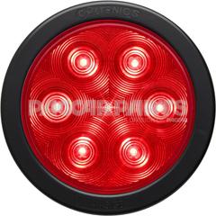 4" LED S/T/T; WEATHER; RED; A45GB; TMV