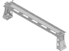 Floor Pan Reinforcement - Rear, Center