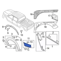 Stone Deflector Shield - Left (Raptor Series)