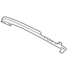 Body D-Pillar Side Corner Panel - Left, Rear, Outer
