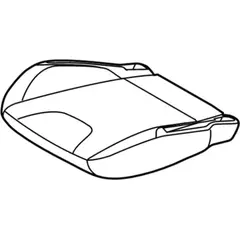 Seat Cover Cushion - Left, Front (SE)