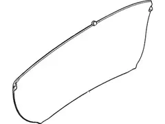 Instrument Panel Lens Fuel And Temperature Gauge Mask