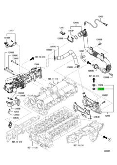 GASKET,EGR PIPE 1