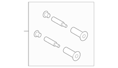 Disc Brake Caliper Repair Kit - Left, Right, Rear