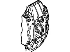 Disc Brake Caliper - Right, Rear (GT)