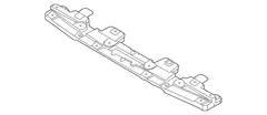 Fender Bracket Brace - Left, Front
