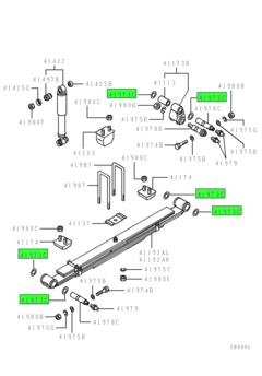 SPACER,RR SUSP SPRING 1