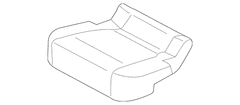 Seat Cover Cushion - Right, Rear