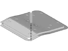 Climate Controlled Seat Duct CCS Blower Air Vent - Left, Right, Front
