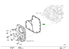 GASKET,TIMING GEAR CASE 1