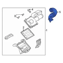 Engine Air Intake Hose - 7.3L