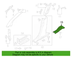 Instrument Panel Side Cover - Left