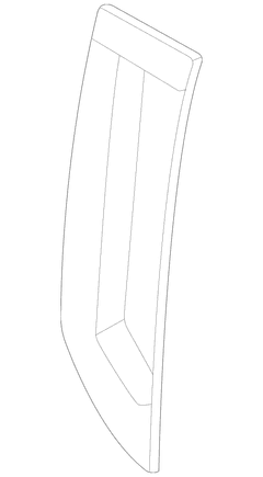 Brake Air Duct Grille - Left