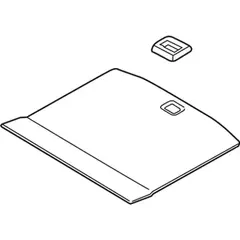 Spare Tire Compartment Cover Floor Mat