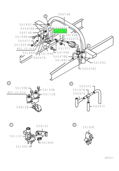 PIPE,EXHAUST BRAKE AIR 1